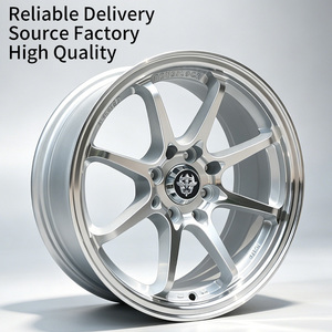 ล้อแม็กซ์ FLowtone รุ่น Hellcat ขนาด 15 นิ้ว 4x100/114.3 8 รู ผลิตจากอลูมิเนียมอัลลอย สำหรับรถแข่ง เหมาะสำหรับรถยนต์ Volkswagen Nissan Skoda Mazda - Product Image 1