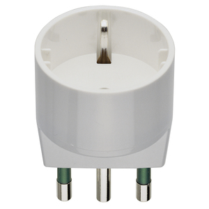 S17 P30 <b>Adapter</b> White 14mm Length Power Plug Connector - Product Image 1