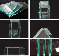 Machine de polissage de bords de miroirs en verre à 9 moteurs, à bord droit et vertical, avec contrôle PLC - Offre Spéciale