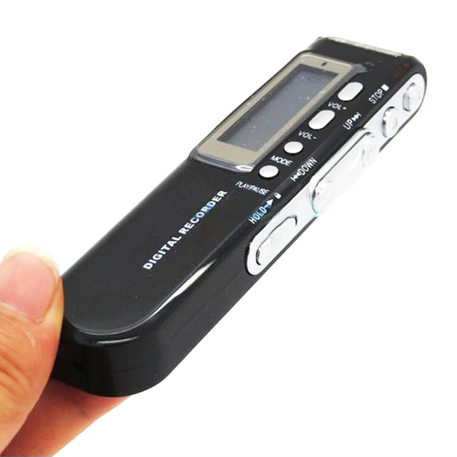 6 in 1 Sound Recorder with Stereo Earphone Audio Microphone AUX Digital Voice Recorder 4GB/8GB/16GB
