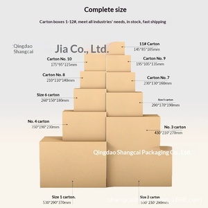 Cajas de Envío Plegables Impresas Personalizadas al por Mayor, Cajas de Cartón para Envíos y Cajas de Mudanza con Cierre para Comercio Electrónico - Product Image 5