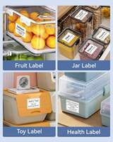 Étiquettes thermiques autocollantes rectangulaires blanches 50x30 pour tubes, cosmétiques, produits chimiques, bijoux, aliments, bouteilles de vin, compatibles avec l'imprimante NIIMBOT