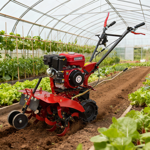 آلة كاما متعددة الأغراض تعمل بالديزل، محراث صغير دوار للاستخدام في المزارع والحدائق - Product Image 3