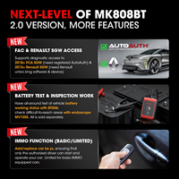 Herramienta de Diagnóstico OBD2 Maxicom MK808K BT, Diagnóstico Completo del Sistema, Inalámbrico BT, Memoria de 64 GB para Modelos Camry X3 Q5 Corolla