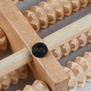 Rouleau de <span class=keywords><strong>massage</strong></span> des pieds en bois <span class=keywords><strong>chinois</strong></span> – Modèle de soin pour bain de pieds, favorise la circulation sanguine - Product Image 4