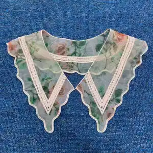 collar trimming for garment faux collar accessory lace neck collar for T-shirt