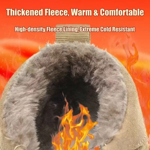 Winter Welder Safety Shoes Fleece Lined <strong>Warm</strong> <strong>Work</strong> <strong>Boots</strong> Steel Toe Anti-smash Fire Resistant Spark Proof Puncture Proof <strong>Boots</strong> - Product Image 3