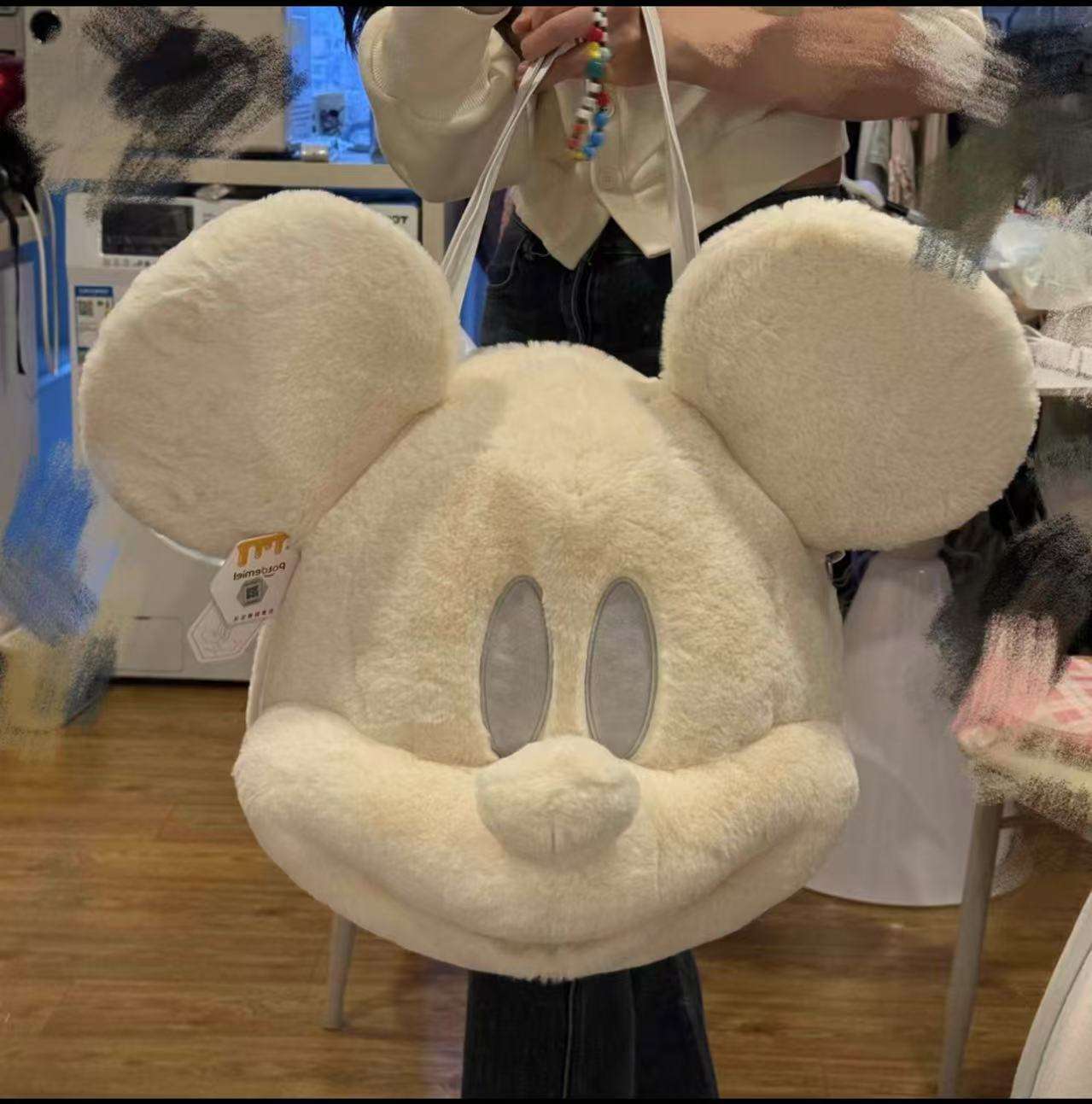 Sac grand format Mickey Mouse blanc