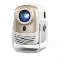 Projecteur portable CRE CR38 Pro 4K, mini projecteur intelligent à mise au point automatique, 1080P, home cinéma, moteur optique entièrement scellé