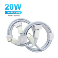 Câble de charge rapide USB-C vers 8 broches 20W avec boîte de vente au détail pour iPhone 14 13 12 11 – Vente en gros usine