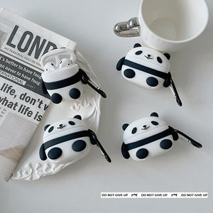 Mignon Animal Cartoon <span class=keywords><strong>Panda</strong></span> TPU Housse de protection pour écouteurs pour <span class=keywords><strong>Airpods</strong></span> Pro 2 pour <span class=keywords><strong>Airpods</strong></span> 3 4 - Product Image 1