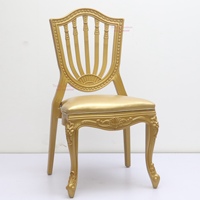 Chaises et tables de salle à manger en PP empilables, durables, de haute qualité, style européen moderne, pour événements, vente en gros