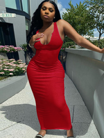 Jupe crayon moulante longue pour femmes, tenue d'été décontractée, longueur Maxi, grandes tailles, collection 2021