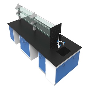 Meuble de laboratoire biologique avec Table de 3m de Long, établi de travail - Product Image 4