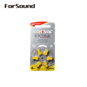 6 шт., аккумуляторы для слухового аппарата Rayovac - Product Image 2