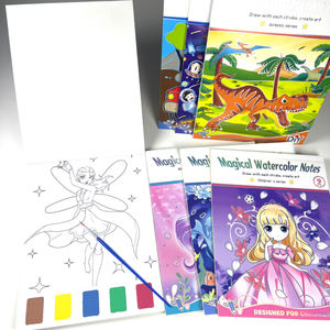 Livre de peinture pour enfants, livre de peinture à l'eau, livre de graffiti, livre de gouache, livre de peinture à l'eau portable de poche - Product Image 1