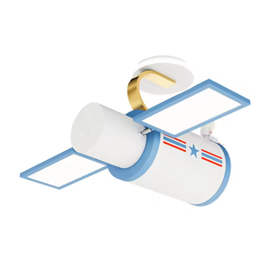 Hot Sale Cartoon Plane Pendant <b>Light</b> Full Spectrum Children's Eye protection Ceiling <b>Light</b> for Child - Product Image 6