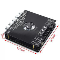 Module amplificateur numérique Bluetooth AS21 2.1 canaux TPA3255 220W*2+350W avec contrôle de tonalité et subwoofer pour kit audio et commande vocale