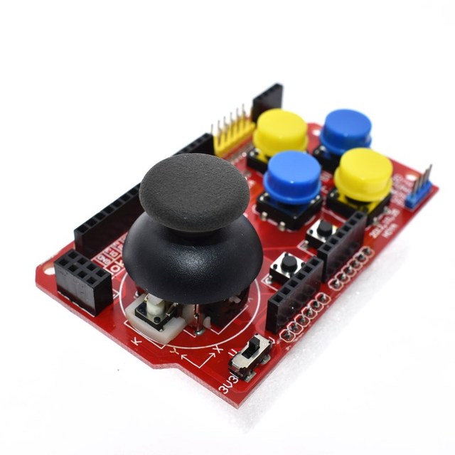 Gamepads JoyStick Keypad Shield Module PS2 NRF24L01 Nk 5110 LCD I2C