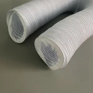 Die Rohrleitungen der PVC-Klimaanlage mit flexiblem Kanal liefern einen flexiblen Entlüftung schlauch
