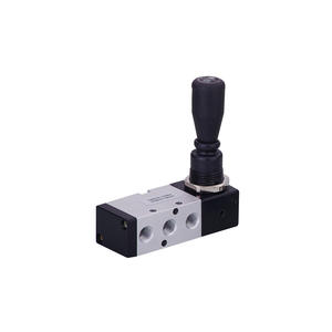 วาล์วมือโยก/วาล์วสัมผัส/วาล์วคันโยก รุ่นใหม่ TSV98322M/TSV86522M แบบสองตำแหน่ง ห้าทาง ใช้พลังงานลม สำหรับสื่อแก๊ส - Product Image 2