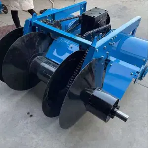 Farm machine Compact Bed Ridger With Mulching tiller Farm machinery tractor mounted strawberry ridger paddy field vegetable