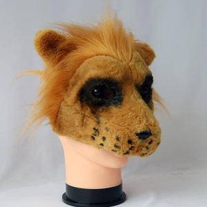 <span class=keywords><strong>Leone</strong></span> che si muove la bocca mezza faccia <span class=keywords><strong>maschera</strong></span> in pelliccia sintetica Cosplay scenografia <span class=keywords><strong>maschera</strong></span> <span class=keywords><strong>maschera</strong></span> Costume animale per festa di carnevale - Product Image 4