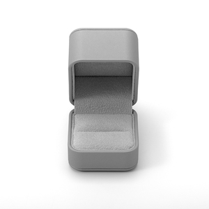 FANXI - Caja de Cuero de Calidad al por Mayor para Joyería, Caja de Anillos con Logotipo Personalizado, Caja de Empaque para Joyería - Product Image 3