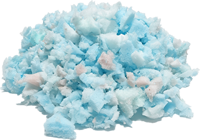 Morceaux de mousse de polyuréthane PU pour le rembourrage de coussins, le rembourrage de jouets, le rembourrage de matelas, doux et résilient