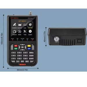 Buscador de Satélites <span class=keywords><strong>V8</strong></span> <span class=keywords><strong>Finder</strong></span> 2, Medidor de Señal Satelital H.265 DVB-S2/S2X, Disponible en Stock - Product Image 5