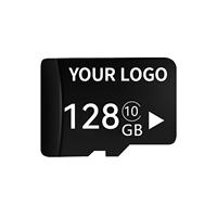 Carte mémoire TF en plastique de classe 10 haute vitesse en gros, avec logo OEM, carte SD pour IPC, enregistreur de voiture, haut-parleur, plusieurs capacités disponibles