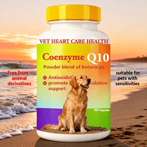 Cápsulas de Coenzima Q10 para Mascotas, Venta Directa de Fábrica, Apoyo Antioxidante para la Salud Cardiovascular e Inmunológica de Perros y Gatos, OEM/ODM - Product Image 2