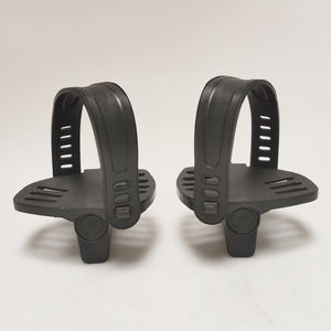 <span class=keywords><strong>Pedales</strong></span> de <span class=keywords><strong>bicicleta</strong></span> de ejercicio con correas anchas husillo extendido para gimnasio <span class=keywords><strong>bicicleta</strong></span> de <span class=keywords><strong>spinning</strong></span> en casa - Product Image 2