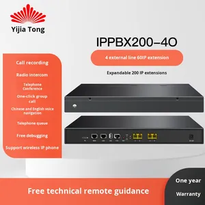 Ippbx200 doanh nghiệp IP <span class=keywords><strong>PBX</strong></span> điện thoại chuyển đổi với điều hướng bằng giọng nói VoIP điện thoại ghi âm web quản lý cho 300IP - Product Image 6