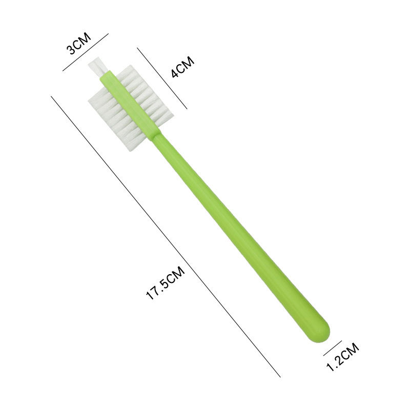 แปรงสองด้านสีเขียว