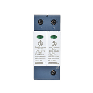 280V/385V B + C T2 20ka 2p/4p Spd dispositivo di protezione contro le sovratensioni dispositivo di protezione per lo scaricatore esterno ac SPD - Product Image 2