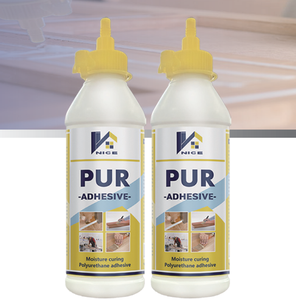 Cường độ cao D4 lớp không thấm nước rõ ràng Pur gỗ <span class=keywords><strong>Sealant</strong></span> với nhanh chóng chữa nhiệt độ cao sức đề kháng cho liên kết tất cả các loại gỗ - Product Image 1