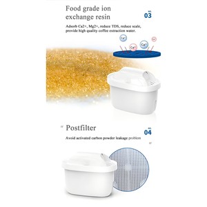 ไส้กรองน้ำแบบเหยือกกรองอัลตราฟิลเตรชั่นด้วยถ่านกัมมันต์ขนาด 0.01 ไมครอน 7 ขั้นตอน ช่วยลด TDS เป็นมิตรกับสิ่งแวดล้อม เหมาะสำหรับใช้ในบ้านและโรงแรม - Product Image 6