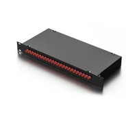Boîtier de terminaison fibre optique (FTTH) 24 ports en acier galvanisé, montable en rack, sans tiroir, 19 pouces, pour centre de données et télécommunications (ODF)