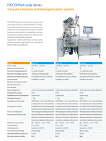Émulsifiant Dispersant Automatique à Cisaillement Élevé FDH1 avec Moteur et Pompe pour Produits Chimiques et Plastiques, Capacité 1000L