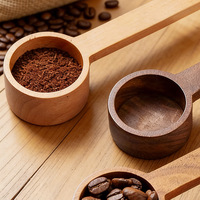 Cuillère doseuse en bois de qualité alimentaire pour café, matcha, assaisonnements et grains de café