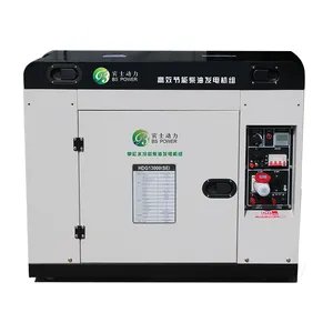 Generator Listrik Portabel, Generator Diesel untuk Rumah, Generator Listrik Portabel Senyap 6,5kw 6,5kva