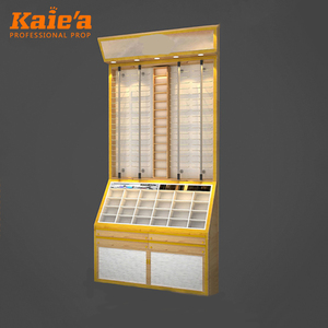 Cao cấp ánh sáng Kính mắt hiển thị Showcase GỖ Kính Tủ truy cập bán lẻ quang cửa hàng hiển thị đồ nội thất - Product Image 3