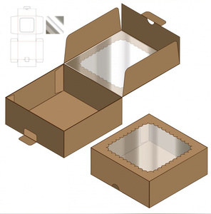 Tùy Chỉnh Có Thể Tái Chế Các Tông Tuck Top Hộp Cửa Sổ Bóng/Matte UV Kết Thúc Cho Quà Tặng Bao Bì Kẹo Mù Hộp (Bốn Màu - Product Image 5