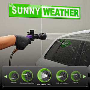 SW-T015 Pistola de lavado de coches ajustable de 5 modos para enrolladores de manguera |   Detallado de Autos y Jardinería - Product Image 6