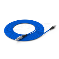 Cordon de brassage à fibre optique blindé FC, monomode, multimode, longueur personnalisée