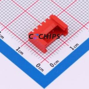 ZX-HY2.0-5PZZ-R Wire-to-Board Pin Header Through hole Component (THT),P=2mm Connector 1x5P 2mm Through Hole HY - Product Image 1
