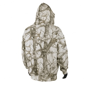 Sweat-shirts à capuche en molleton français de coton lourd à imprimé camouflage personnalisé Topshow pour hommes - Product Image 3