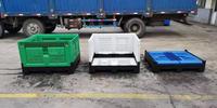 Bac de stockage en plastique HDPE de grande taille avec une charge statique de 4000 kg pour fruits, légumes, œufs, engrais, aliments pour animaux