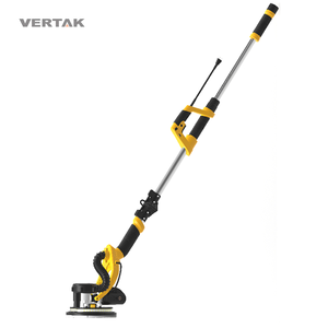 Machine à plâtrer murale pliable Vertak 800W à aspiration automatique des poussières avec longue poignée pour plaques de plâtre - Product Image 2
